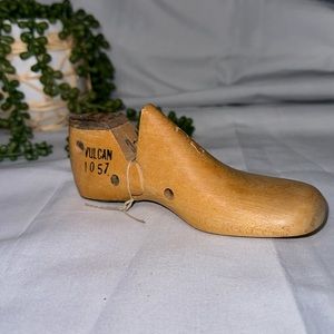 Vintage Child wooden shoe form